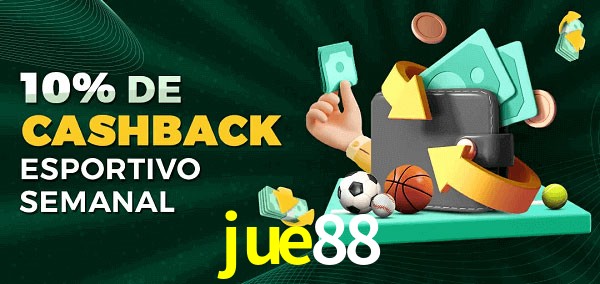 10% de bônus de cashback na jue88